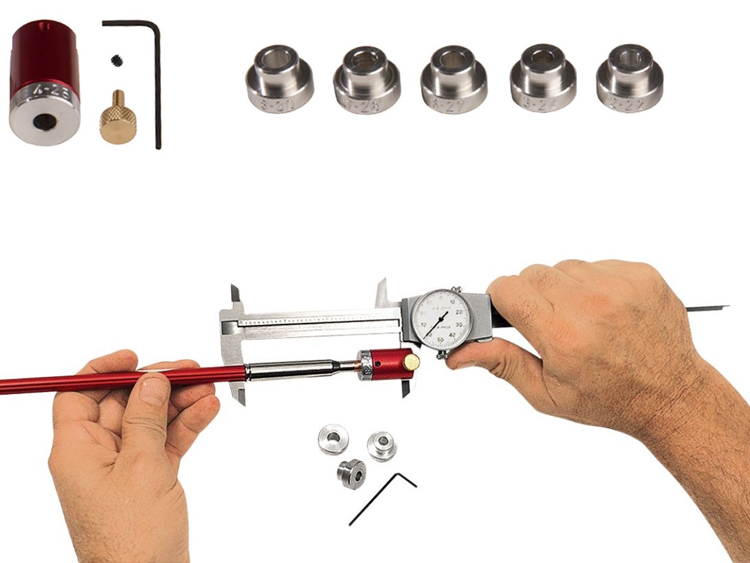 Hornady Lock-N-Load Bullet Comparator, BODY and  6 BULLET INSERTS, Basic Set